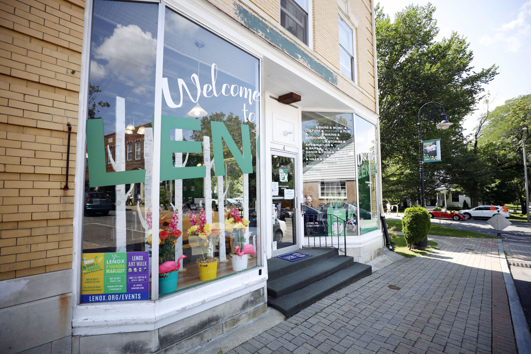 Lenox Chamber of Commerce Visitor Center storefront